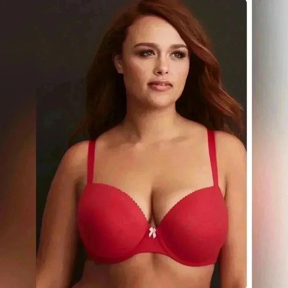 Torrid T-Shirt Lightly Lined Smooth 360° Back Smoothing® Bra 42DD - Picture 1 of 11